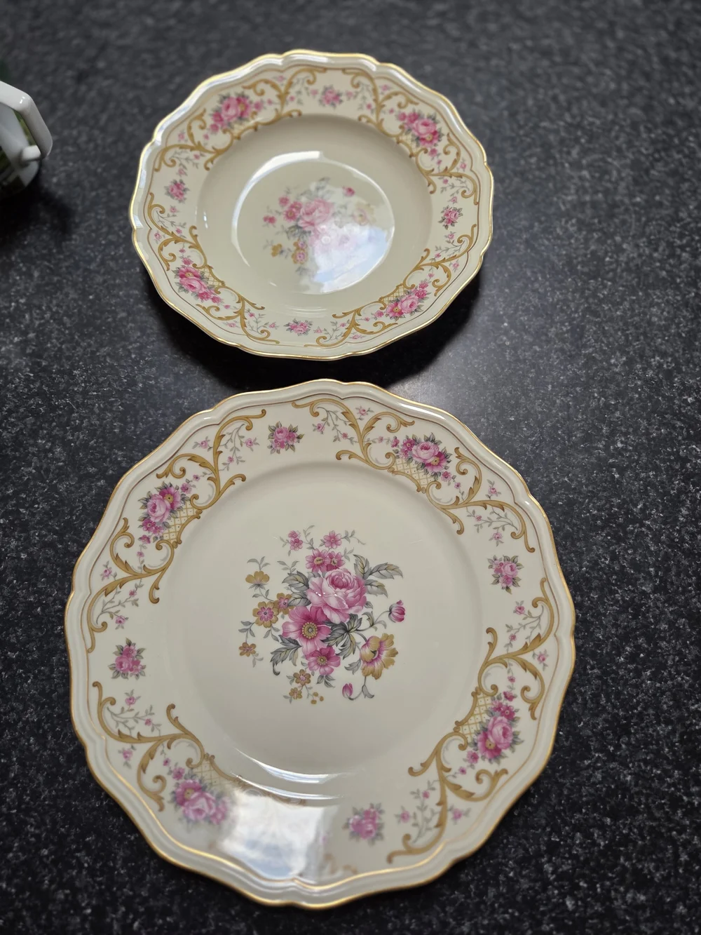 Haviland Romance Vintage China Set of 6 – 3 Dinner 3 Salad Plates Vintage